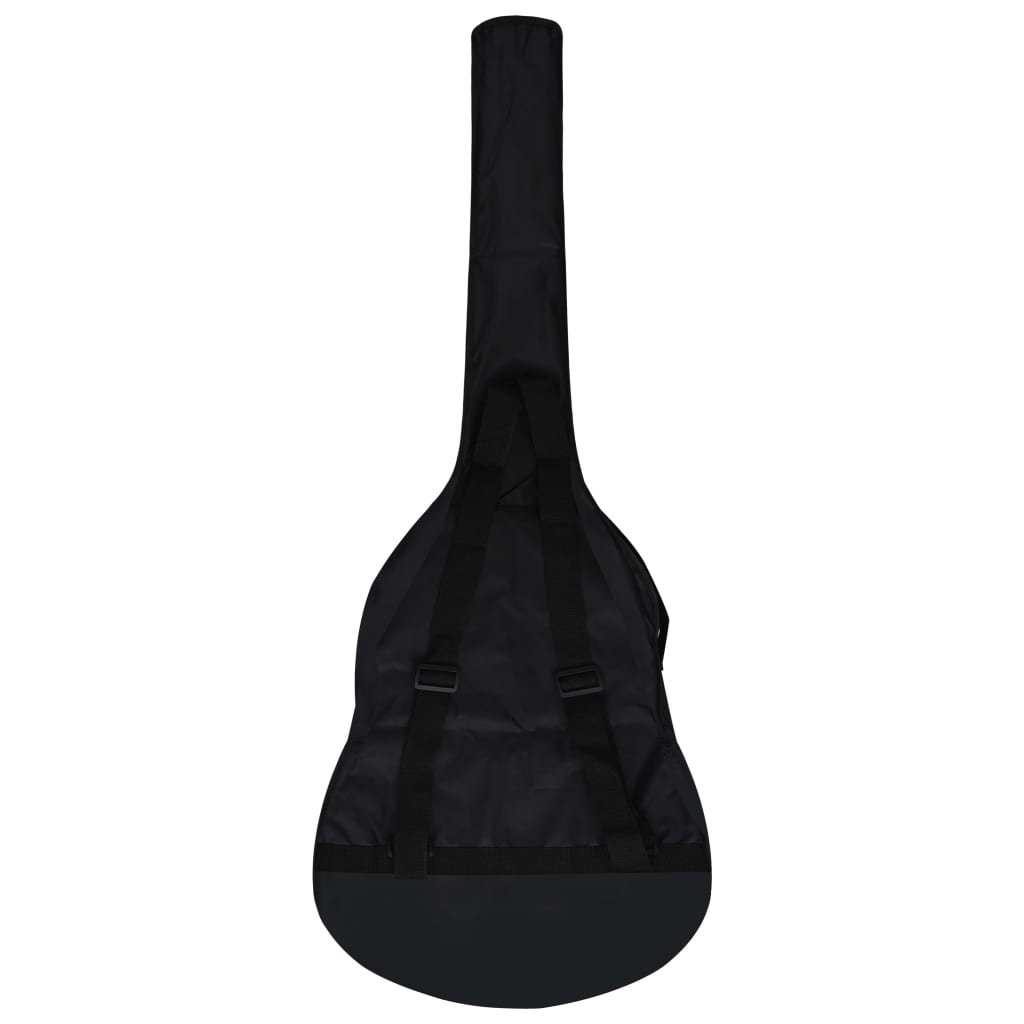 vidaXL Guitar Bag Guitar Case Cover Gig Bag for Classical Guitar Black Fabric
