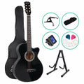 "black-acoustic-guitar-for-indie-musicians"