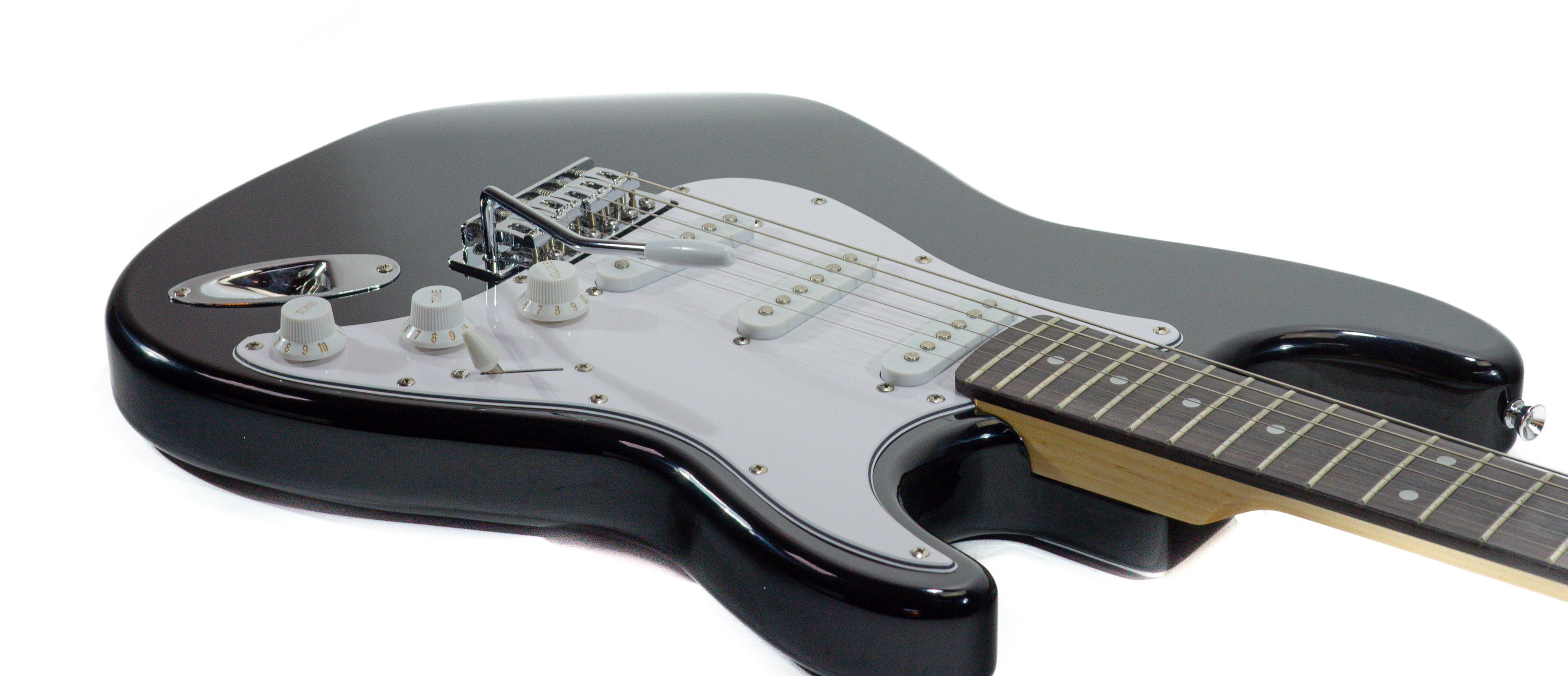 Grooveland ST Electric Guitar (Black)