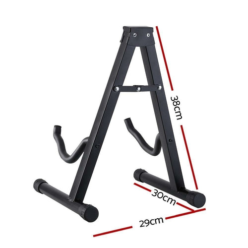 ALPHA Folding Acoustic Guitar Stand Bass Floor Rack Holder Accessories