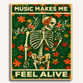 Music Makes Me Feel Alive - Paint By Numbers Kit