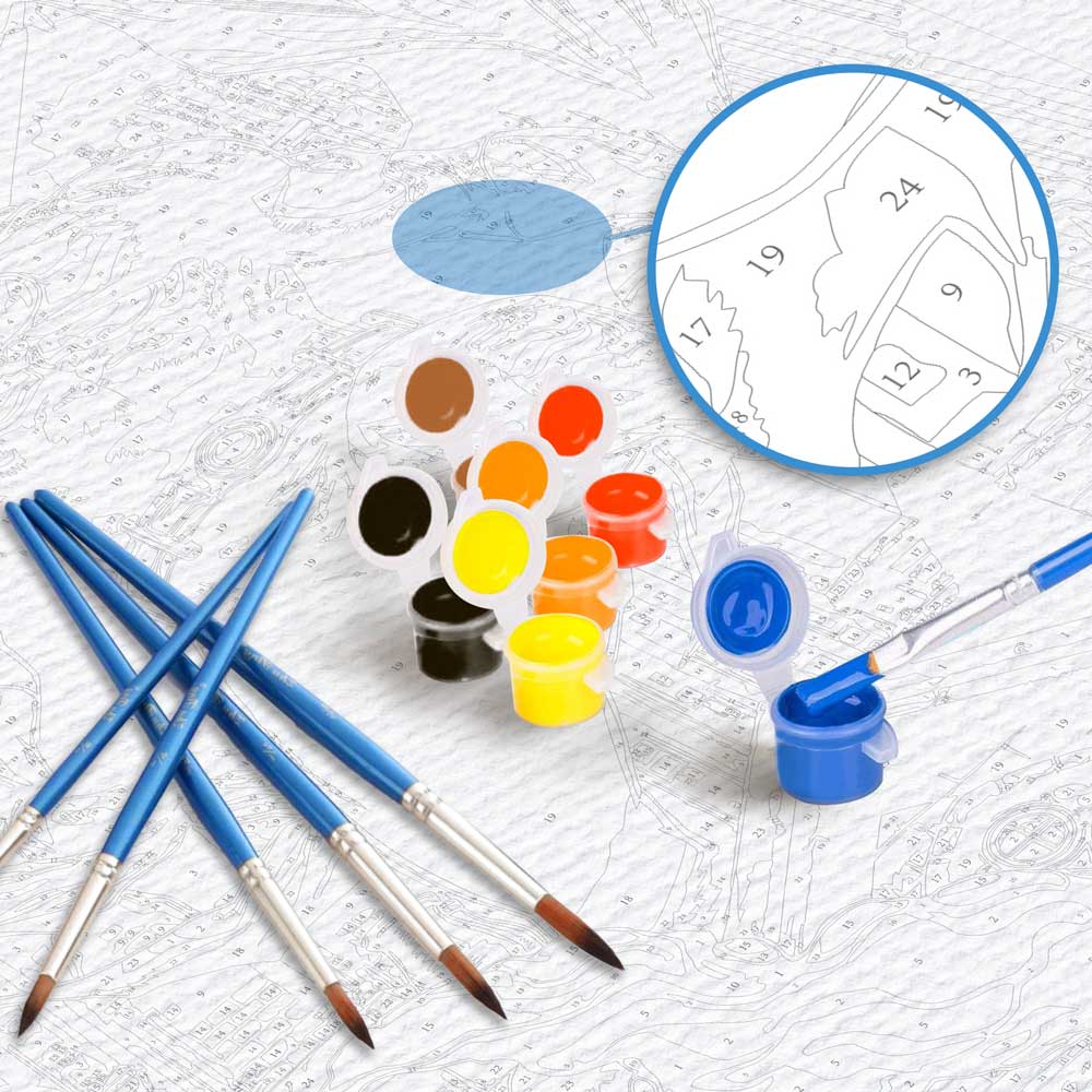 Music Makes Me Feel Alive - Paint By Numbers Kit