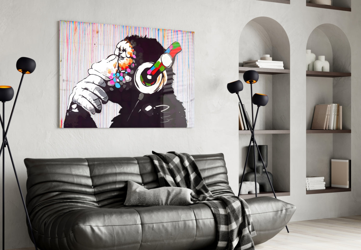 Music Glass Wall Art