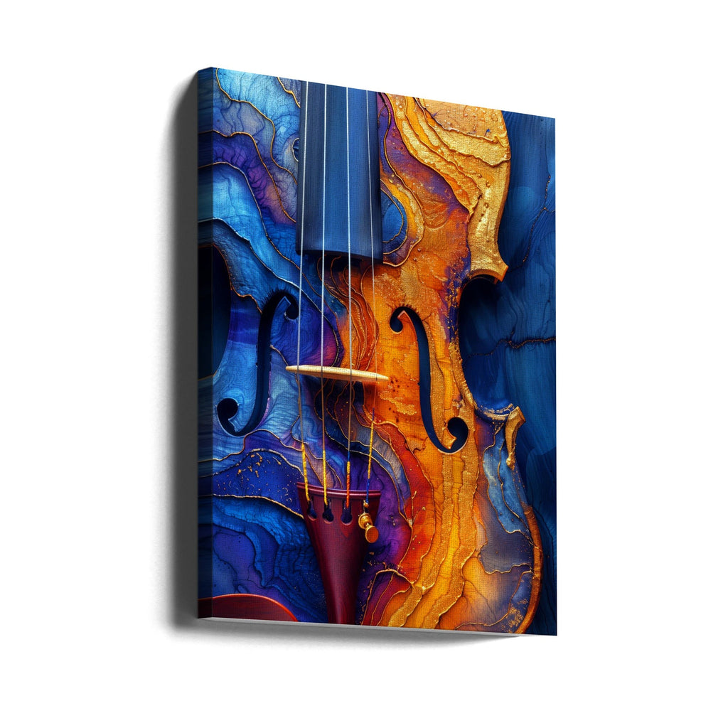 Music Violin 2--Poster Music Canvas Print