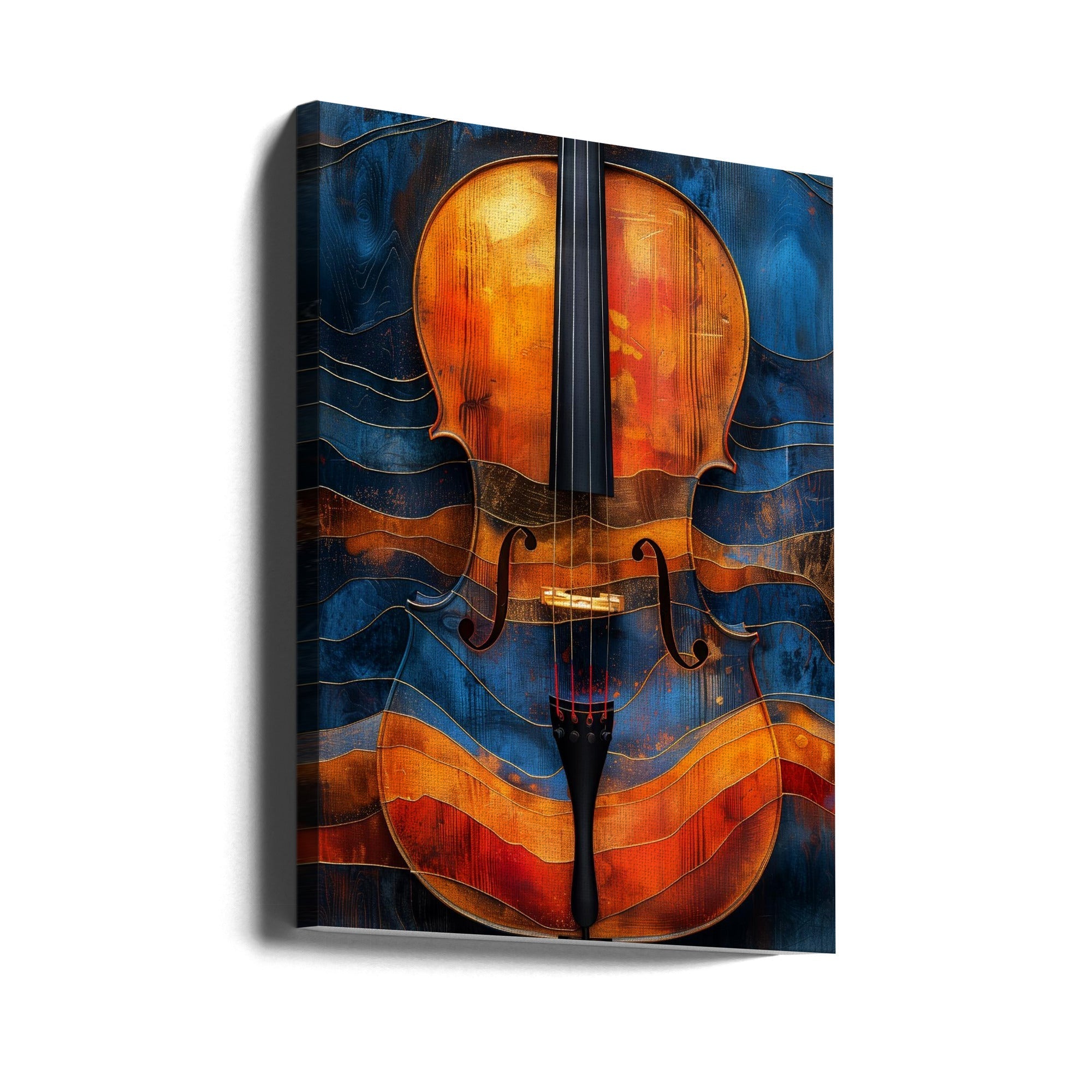 Music Violin 6- -Music Poster Canvas Print
