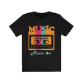 Old Cassette Type Music On T-Shirt