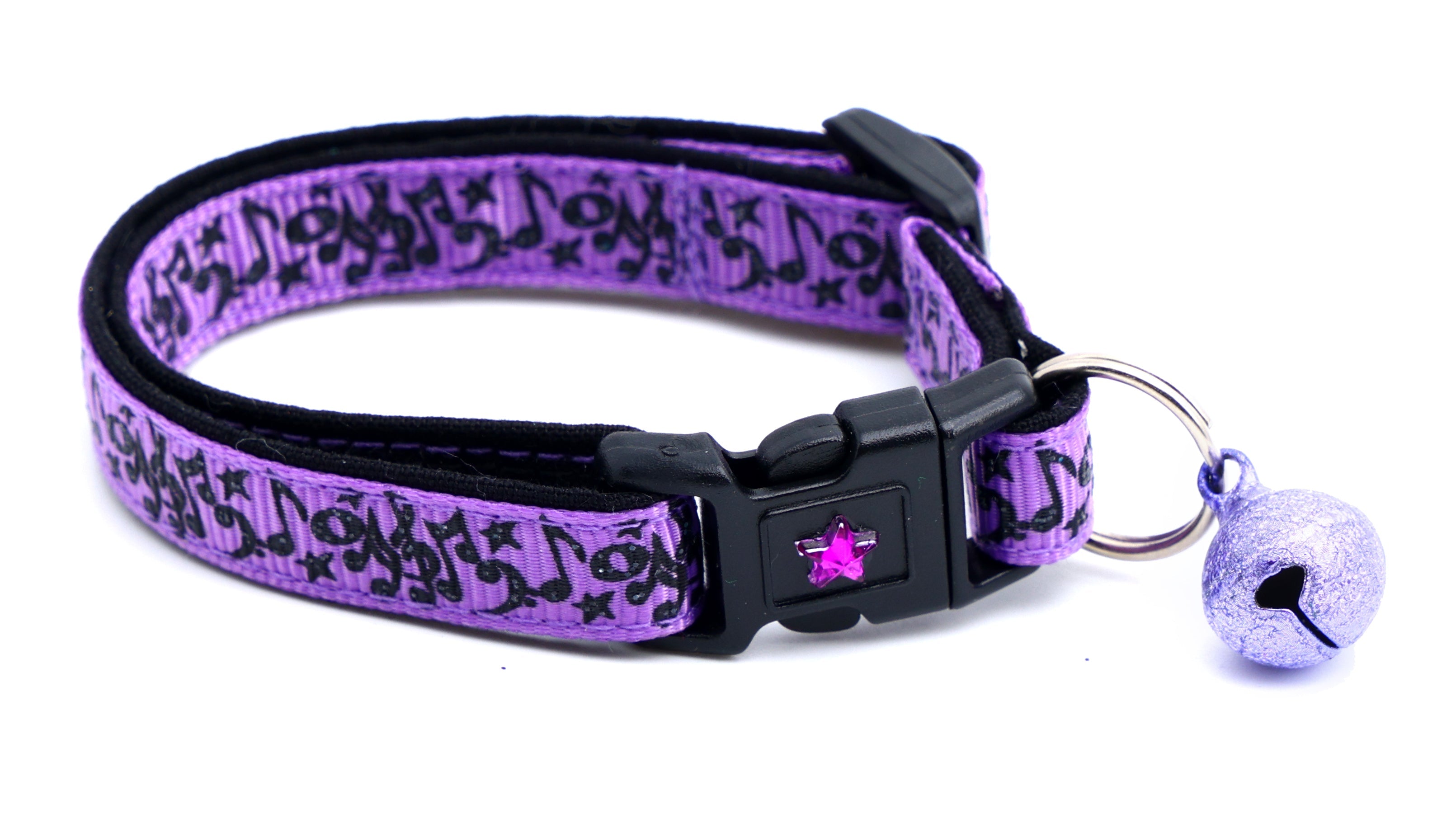 Music Notes Cat Collar