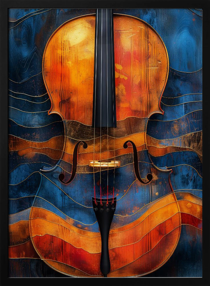 Music Violin 6- -Music Poster Canvas Print