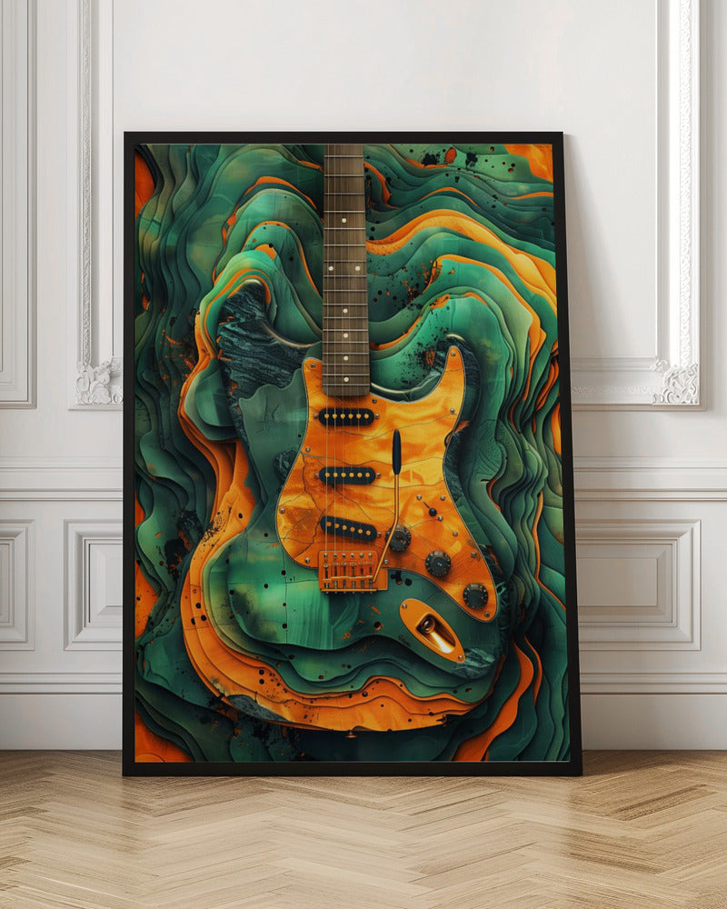 Music Guitar 4 Canvas Print