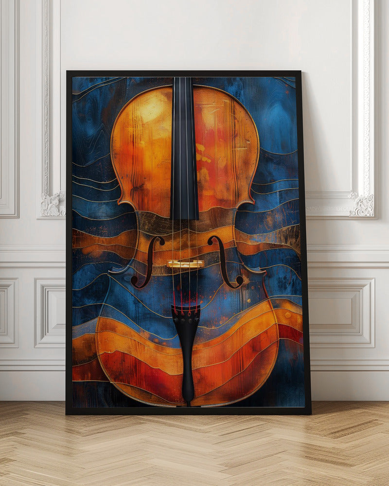 Music Violin 6- -Music Poster Canvas Print