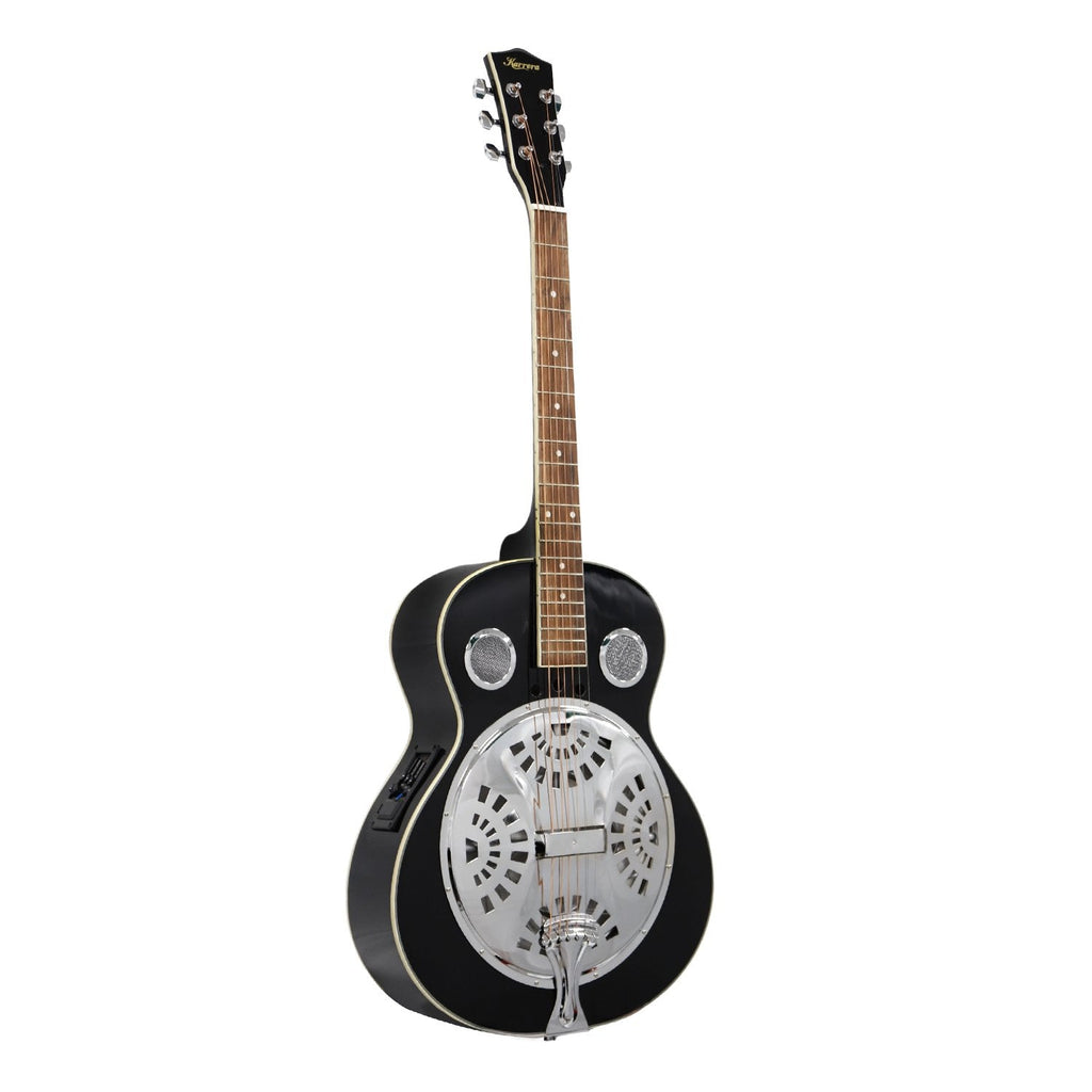 NNEDPE 40in Resonator Guitar - Black