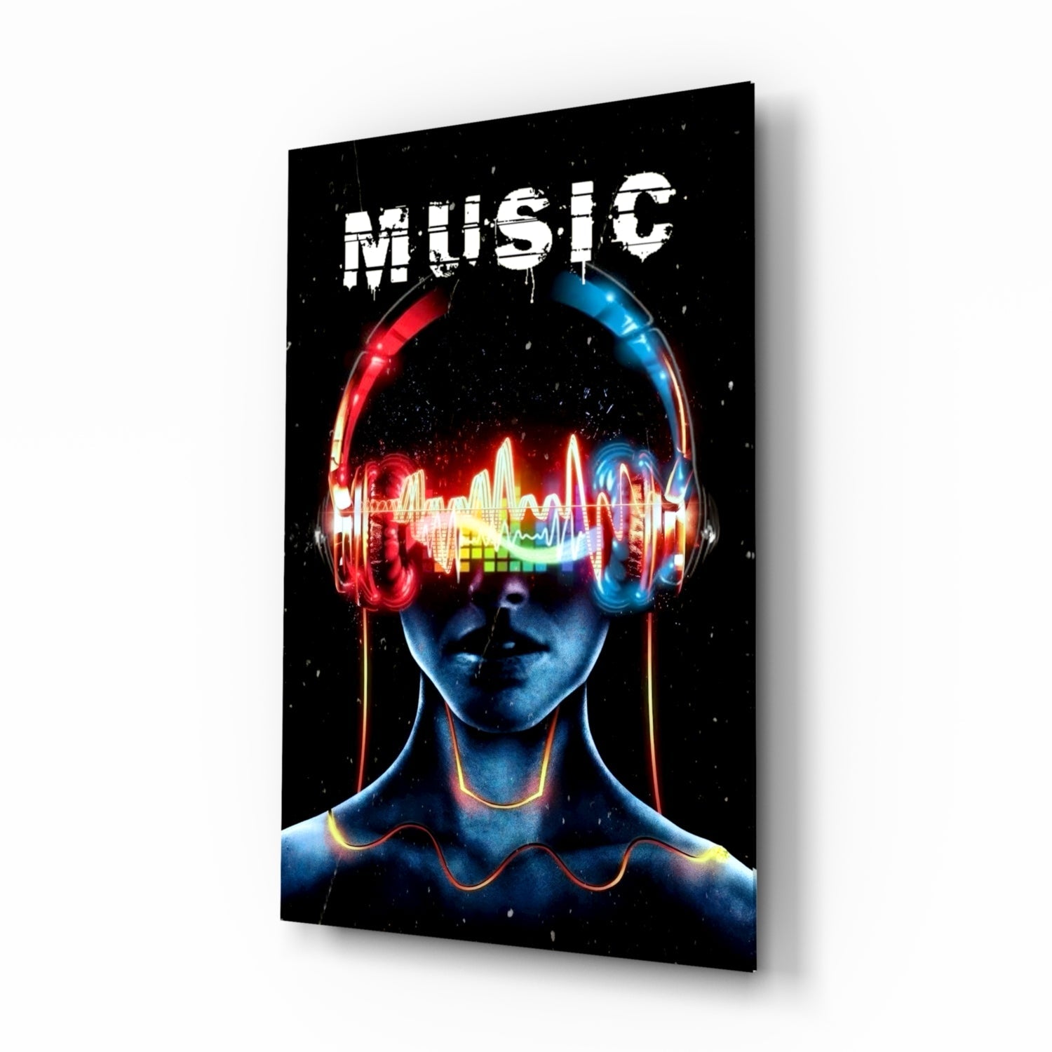 Music Glass Wall Art